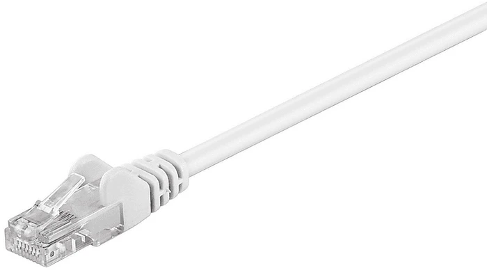 MicroConnect Patchkabel, Cat5e, U/UTP, RJ-45/RJ-45, 7.5m, weiß