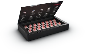 Cherry MX RGB RED Switch Kit, MX RGB RED 100Mio Switch Set, MX1A, 23er-Pack