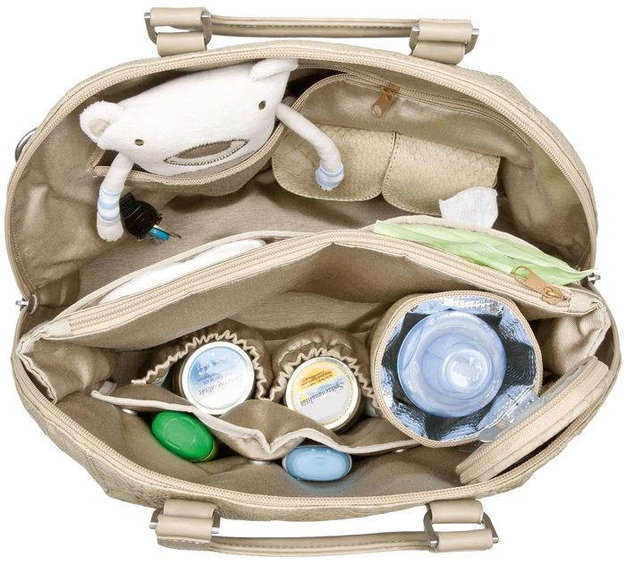 Lässig Tender Bowler Bag Snake beige