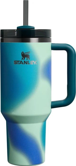 Stanley Quencher H2.0 Flowstate Tumbler Isolierflasche 1.2l coastal teal motion