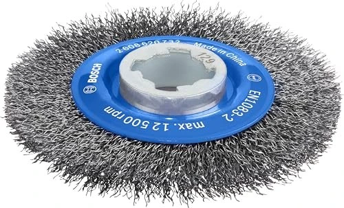 Bosch Professional X-LOCK Clean for Metal Scheibenbürste gewellt, 115x22.23mm, 1 Stück