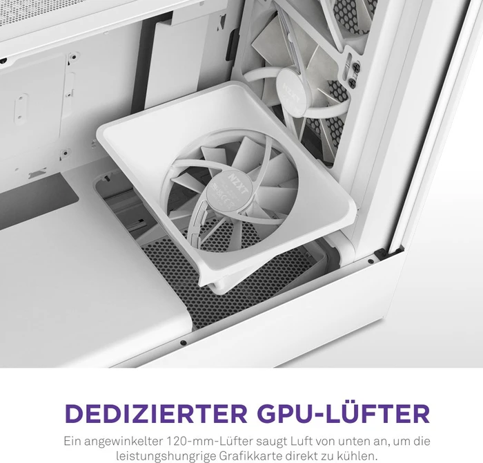 NZXT H5 Flow RGB, weiß, Glasfenster