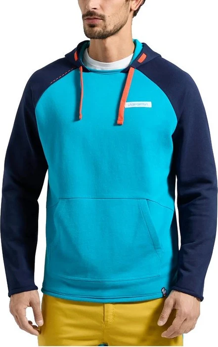 La Sportiva Telendos Hoodie tropic blue/deep sea (Herren)