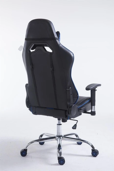 CLP Racing Limit V2 Kunstleder Gamingstuhl, schwarz/blau