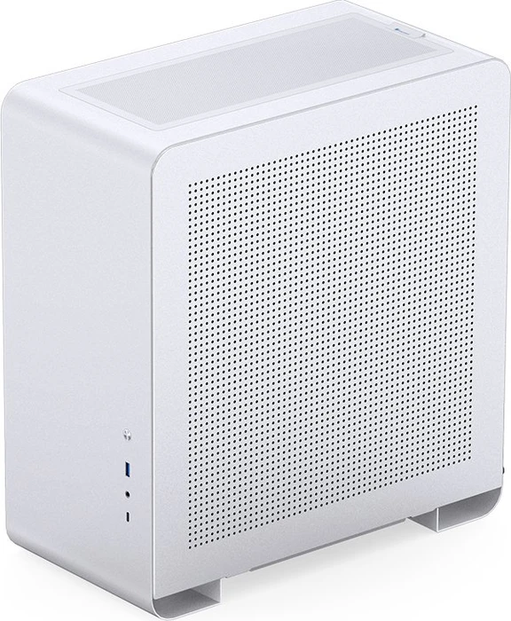 Jonsbo U4 Pro, weiß, Glasfenster