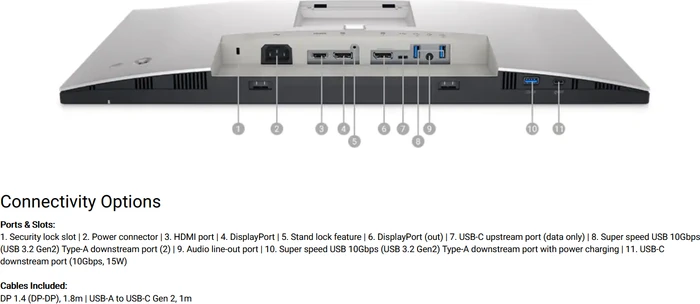 Dell UltraSharp U2422H (ohne Standfuß), 23.8"