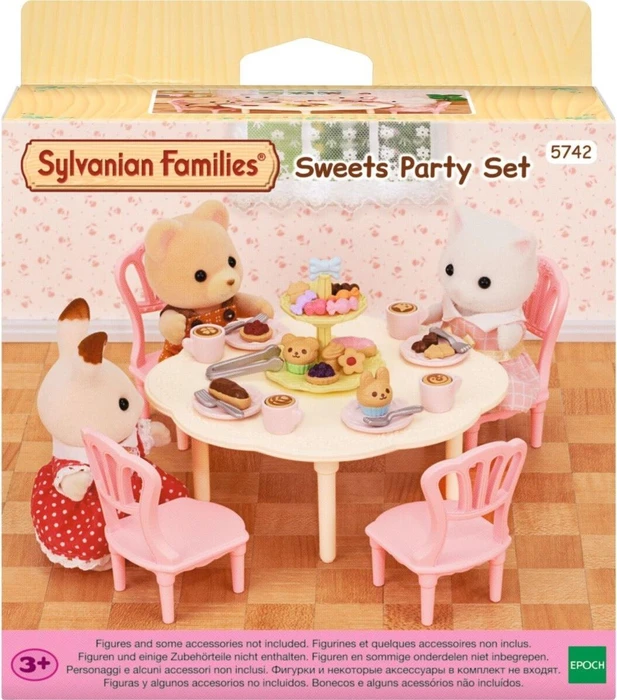 Epoch Sylvanian Families - Möbel-Sets - Kaffee- und Kuchen-Set
