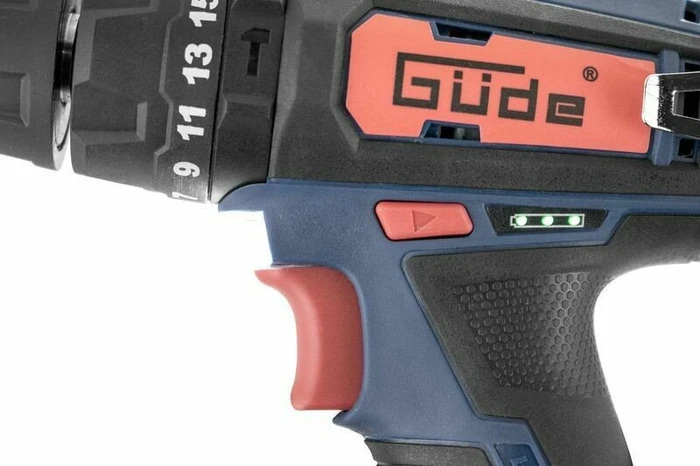 Güde BSB 12-202-20K Akku-Schlagbohrschrauber inkl. Koffer + 2 Akkus 2.0Ah + Zubehör
