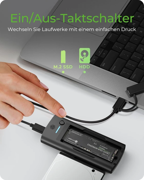 RaidSonic Icy Box IB-180MS-C31, USB-C 3.1