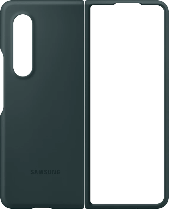 Samsung Silicone Cover für Galaxy Z Fold 3 5G grün