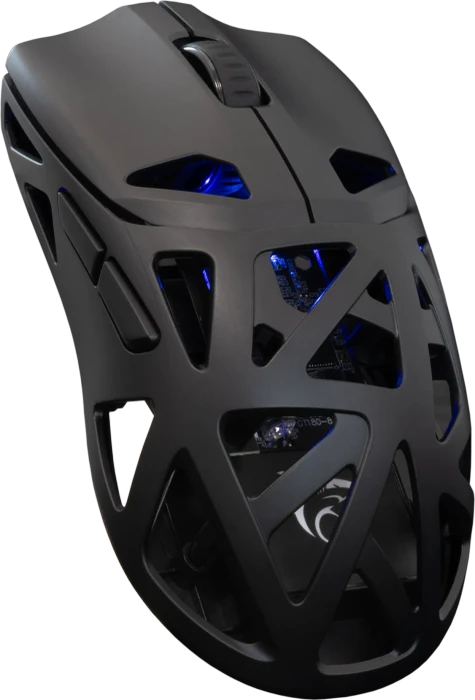 White Shark Dagonet Wireless Gaming Mouse, schwarz, USB