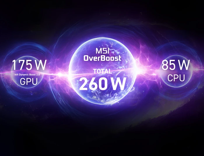 MSI Raider 18 Max HX A2WI-1075, Core Black, Core Ultra 9 290HX Plus, 32GB RAM, 2TB SSD, GeForce RTX 5080, DE