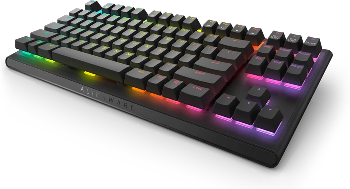 Dell Alienware AW420K, Dark Side of The Moon, TKL, MX RGB RED, USB, US
