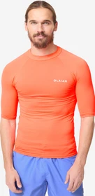 Olaian UV Funktionsshirt kurzarm rot (Herren)