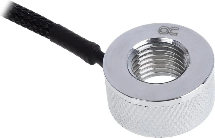 Alphacool Eiszapfen Temperatursensor verchromt, G1/4