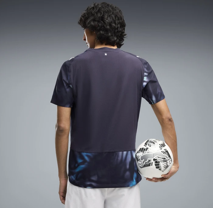 Puma FIFA WM 2026 Paraguay Authentic Auswärtstrikot kurzarm new navy/tropical blue (Herren)