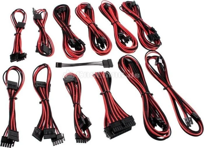 CableMod B-Series DPP ModFlex 10/11 Kabel Kit für Netzteile, schwarz/rot