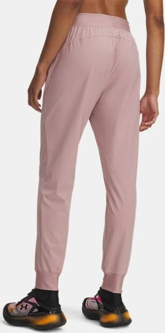 Under Armour Rival Trainingshose lang tourmaline pink/maroon mist (Damen)