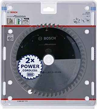 Bosch Professional Standard for Aluminium Kreissägeblatt 54Z, 210x1.3x30mm, 1 Stück