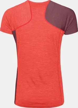 Ortovox 120 Cool Tec Fast Upward Funktionsshirt kurzarm coral blend (Damen)