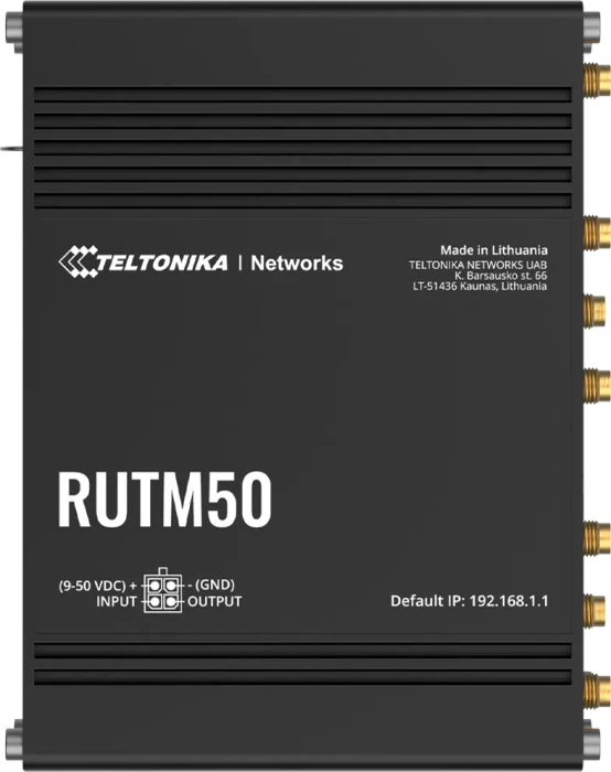 Teltonika RUTM50, 5G