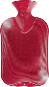 Fashy Wärmflasche Doppellamelle rot