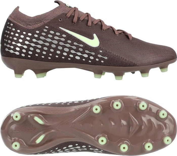 Nike Mercurial Vapor 16 Pro Kylian Mbappé AG-Pro Low-Top plum eclipse/metallic silver (Herren)