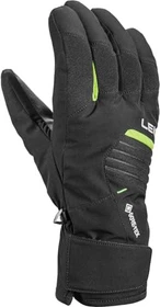 Leki Vision GTX Skihandschuhe black/lime