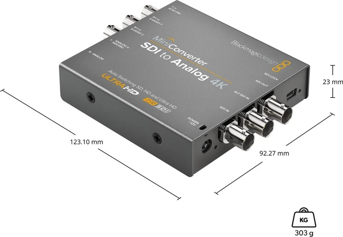 Blackmagic Design MiniConverter Mini Converter SDI to Analog 4K