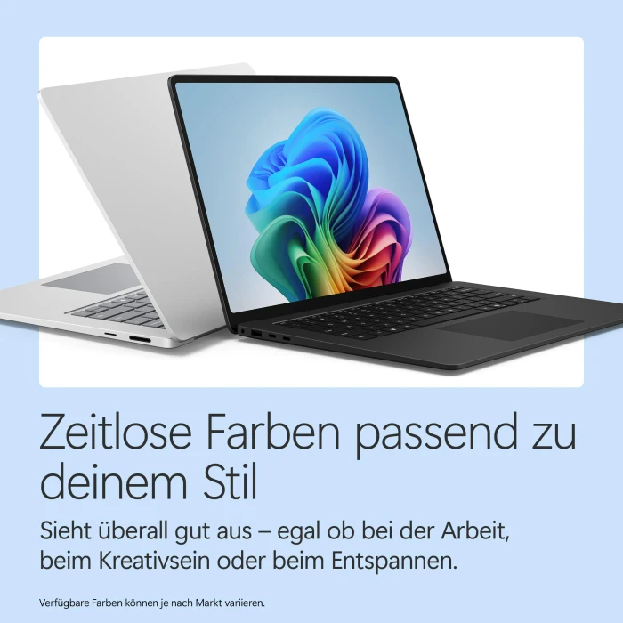 Microsoft Surface Laptop 8 15", schwarz, Snapdragon X2 Elite - X2E-78-100, 16GB RAM, 1TB SSD, DE