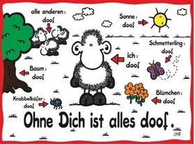 Ravensburger Puzzle Ohne Dich ist alles doof