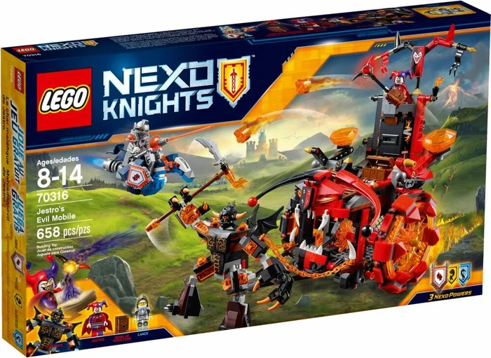 LEGO Nexo Knights - Jestros Gefährt der Finsternis
