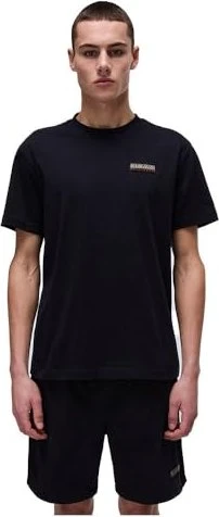 Napapijri Iaato T-Shirt kurzarm schwarz (Herren)