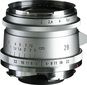 Voigtländer Ultron 28mm 2.0 Type II für Leica M silber