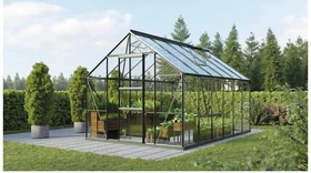 Vitavia Meridian 1 9900 ESG 3mm Gewächshaus smaragd