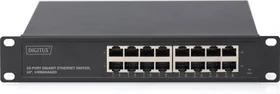 Digitus DN-80 Rackmount Gigabit Switch, 16x RJ-45 (DN-80115-1)