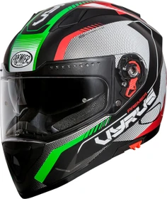 Premier Helmets Vyrus MP matt schwarz/grün/rot