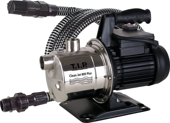 T.I.P. Clean Jet 800 Plus Kit Elektro-Gartenpumpe