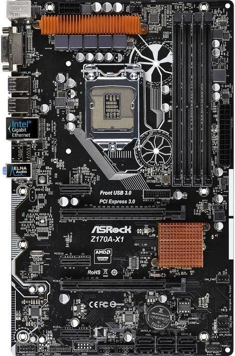 ASRock Z170A-X1 (Intel 1151)
