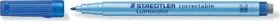Staedtler Lumocolor 305 M correctable blau