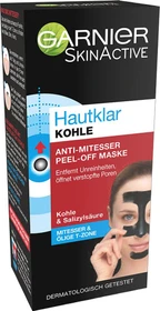 Garnier Hautklar Anti-Pickel Kohle Peel-Off Maske, 50ml