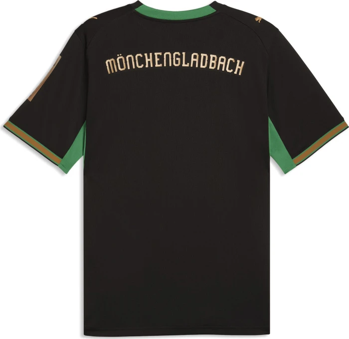 Puma Borussia Mönchengladbach 2026/2027 Auswärtstrikot kurzarm puma black/archive green (Herren)