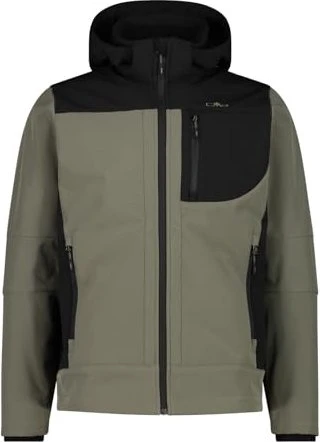 CMP Melierte Softshell Funktionsjacke olive (Herren)