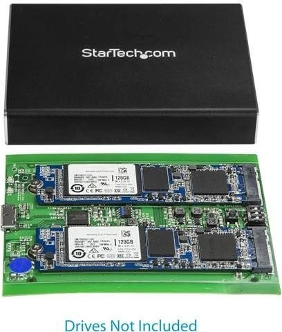 StarTech SM22BU31C3R, Dual M.2, USB 3.1 Micro-B