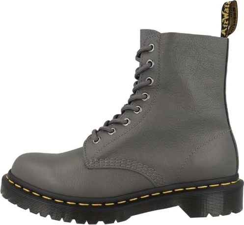 Dr. Martens 1460 Pascal Virginia Soft Leather Lace Up Boots gunmetal