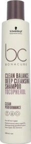 Schwarzkopf BC Bonacure Clean Balance Deep Cleansing Shampoo, 250ml