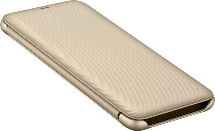 Samsung Flip Wallet für Galaxy A6+ (2018) gold
