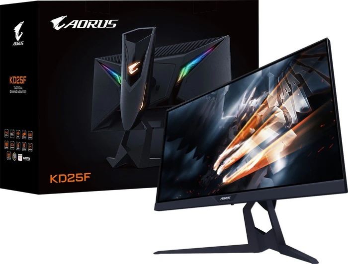 GIGABYTE AORUS KD25F, 24.5"