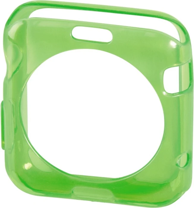 Hama Cover Crystal für Apple Watch 38mm grün/transparent