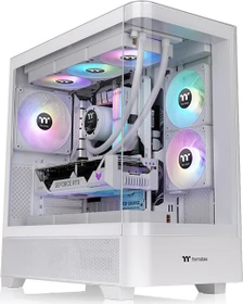 Thermaltake View 290 TG ARGB Snow, weiß, Glasfenster (CA-11G-00M6WN-00)